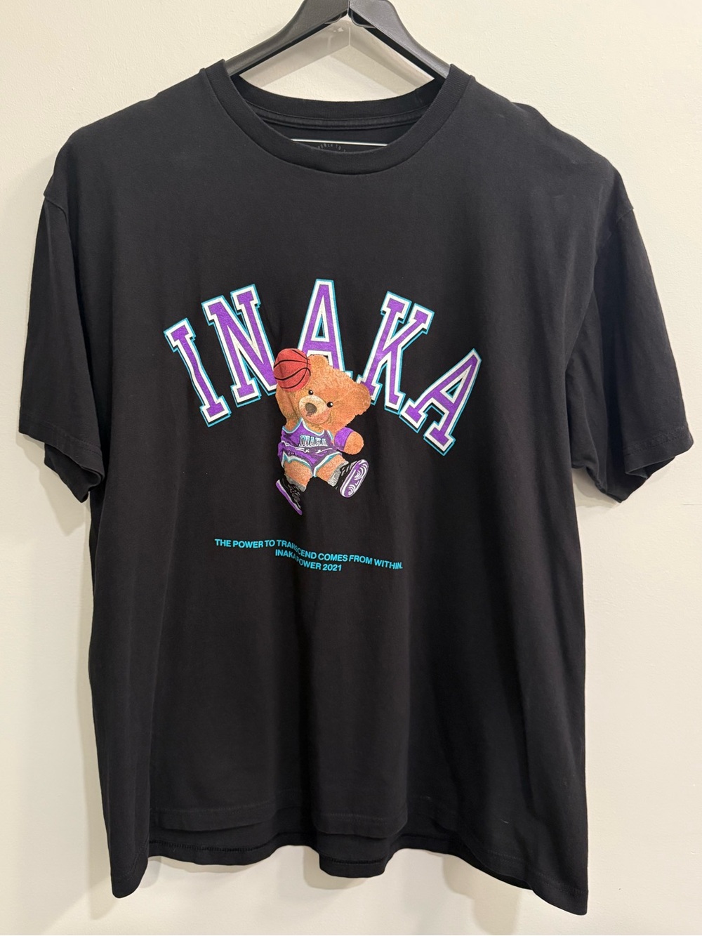 Inaka Power - Graphic T-Shirt - Black - XL